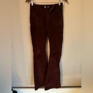 SO  Corduroy Flare Pants